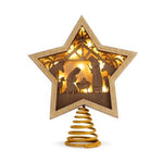 Star Nativity Tree Topper