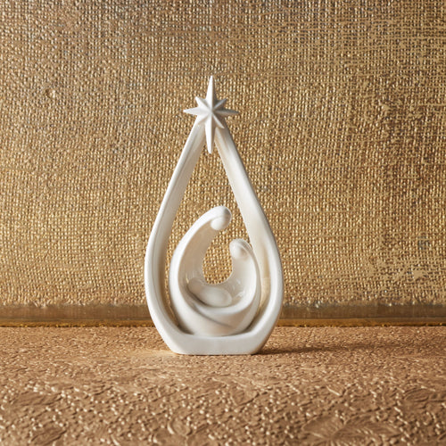 Droplet Holy Family Porcelain Nativity Arch