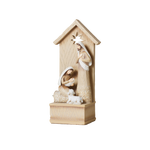 Sleep in Heavenly Peace Resin Nativity Music Box