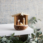 Ecuadorian Tagua Holy Family Nativity Manger