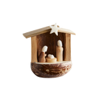 Ecuadorian Tagua Holy Family Nativity Manger