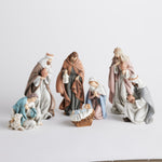 "O Come All Ye Faithful" Resin Nativity