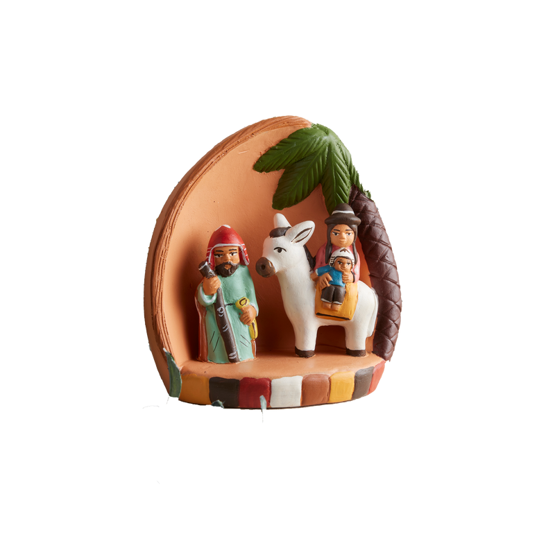 Peruvian Holy Family Nativity Journey Figurine