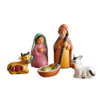 Peruvian Holy Family Nativity Set