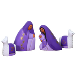 Peru Holy Family with Llamas Nativity