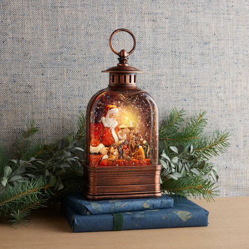 The Spirit of Christmas Resin Nativity Lantern