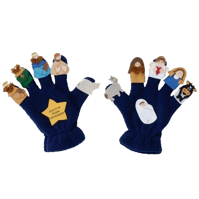 Nativity Puppet Glove Set
