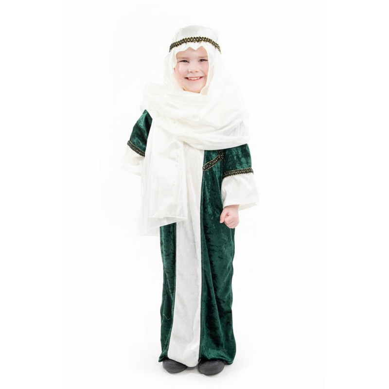Children's Nativity Green Wiseman Costume