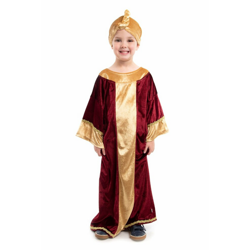 Children's Nativity Red Wiseman Costume