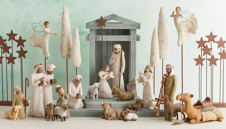 Nativity Gentle Animals of the Stable Figurines