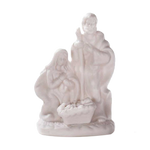 Holy Family White Porcelain Nativity