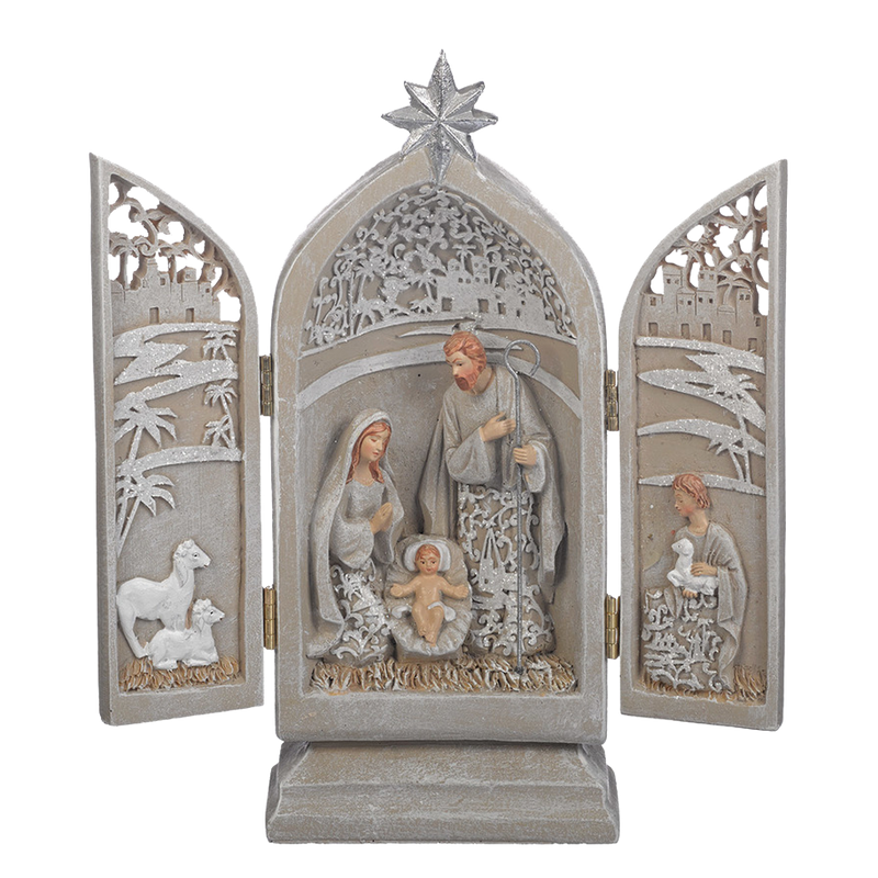 Holy Family Triptych Nativity
