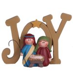 Joy with Holy Family Nativity