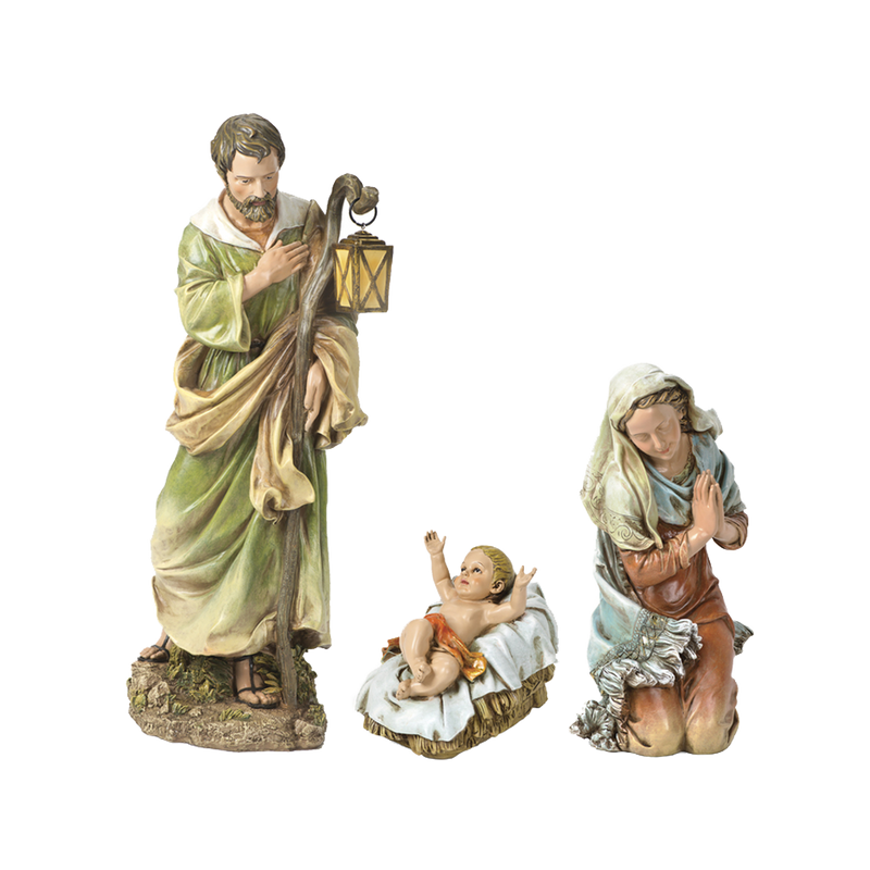 Holy Family Marble Nativity